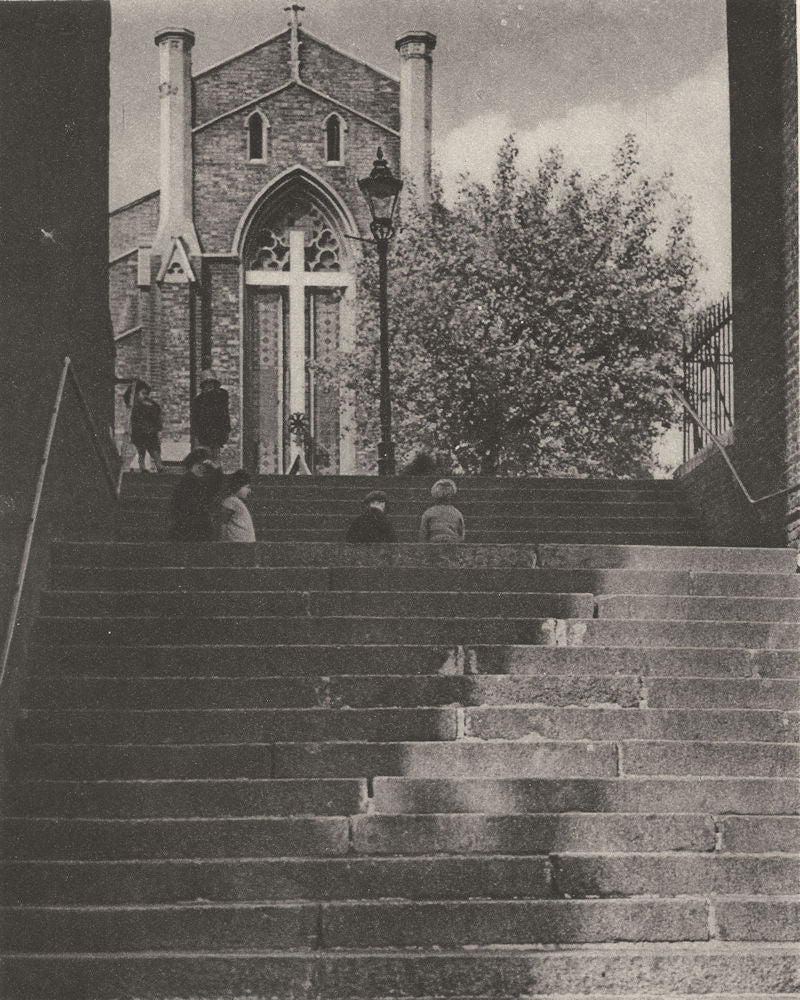 LONDON. Riceyman steps really Granville place Unlovely King's Cross road 1926